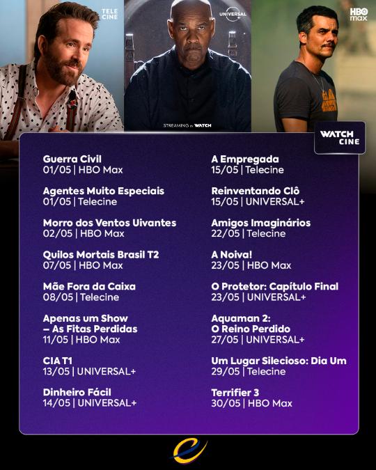 Destaque de canais e entretenimento da Entornet TV