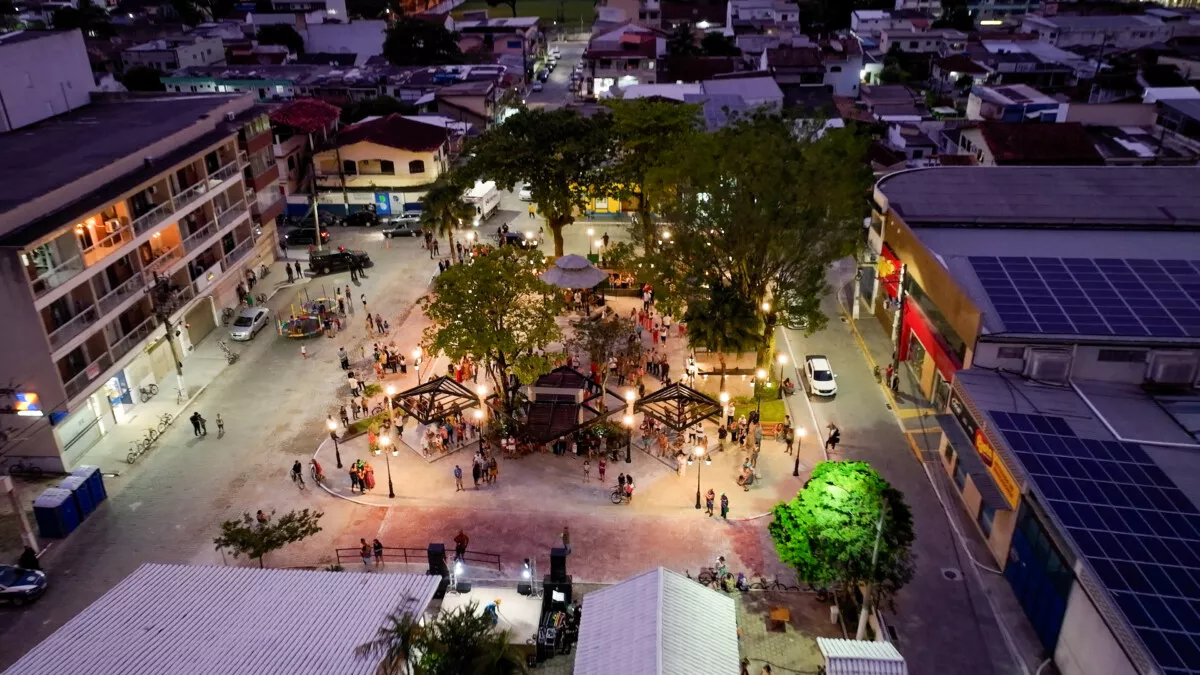 Praça do Bosque em Casimiro de Abreu