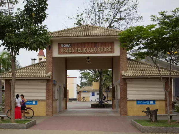 Praça Feliciano Sodré em Casimiro de Abreu